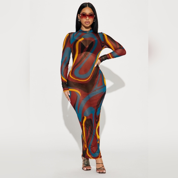 Fashion Nova Dresses & Skirts - Fashion Nova Mesh Dress